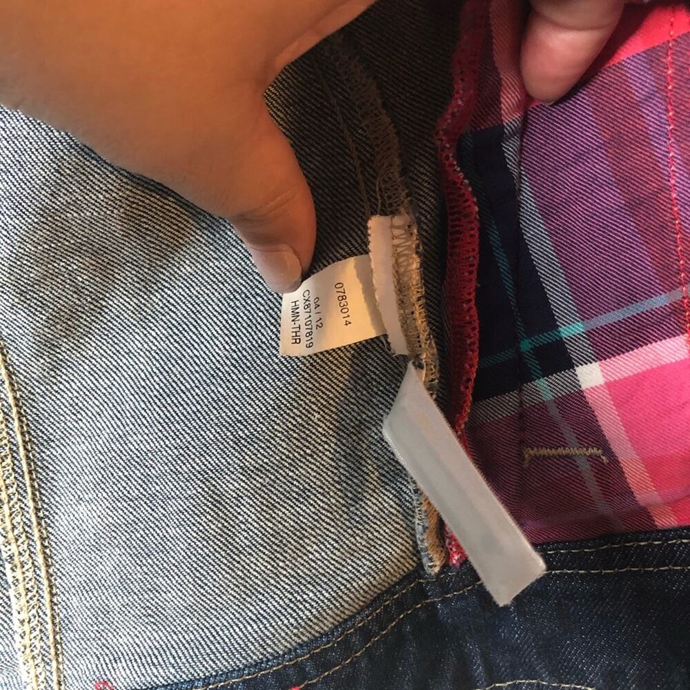 Tommy Hilfiger Little Girls Denim Jacket M(8-10) - Picture 5 of 6